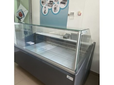 Вітрина холодильна з прямим склом FGL130 рестайлінг  (-2...+8 )1300x1130x1250