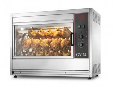 Гриль для курчат CB GV24/28 MAN  (24 -28 курей)
