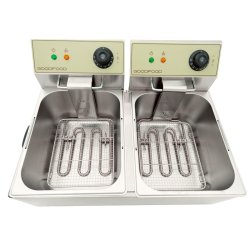 GoodFood Фритюрниця електрична EF66 BEIGE +безкоштовна доставка