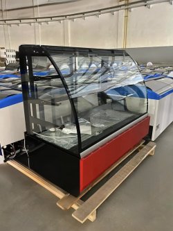 Вітрина холодильна кондитерська підлогова VDL108 (+6…+12)