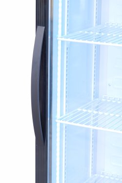 GoodFood Шафа холодильна для напоїв BC160BW2LED чорна-біла