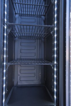 GoodFood Шафа холодильна для напоїв BC160BB2LED чорна-чорна