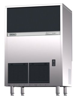 Льодогенератор Brema CB955AHC B-QUBE  (об'єм 55 кг)до 95 кг/добу ,кубик
