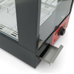 GoodFood Вітрина теплова WS1P GREY +безкоштовна доставка
