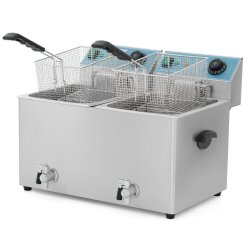 GoodFood Фритюрниця електрична EF88T BLUE із краном +безкоштовна доставка