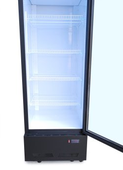 GoodFood Шафа холодильна для напоїв BC480BW2LED чорна-біла