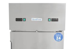 GoodFood Шафа холодильно-морозильна GF-GN500TNBT-HC