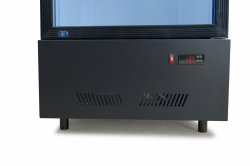 GoodFood Шафа холодильна для напоїв BC360BW2LEDCOL чорна-біла