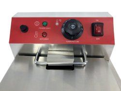 Фритюрниця електрична EF12A1 з краном +безкоштовна доставка
