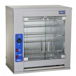 Гриль для курей  ГК-6  (вертикальне розташування шампурів)
