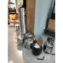 Електросупниця 10 л, з нержавіючої сталі, ESK02A Brillis